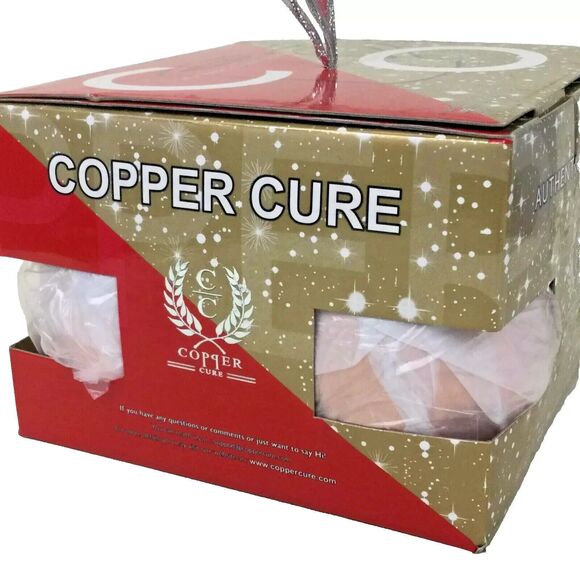 Copper Cure Moscow Mule 16 Oz Hammered Mug x4 +Coasters +Straws-New-Box Gift Set - Picture 2 of 8